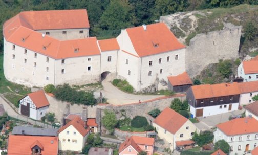 Burg Lupburg - Luftbild